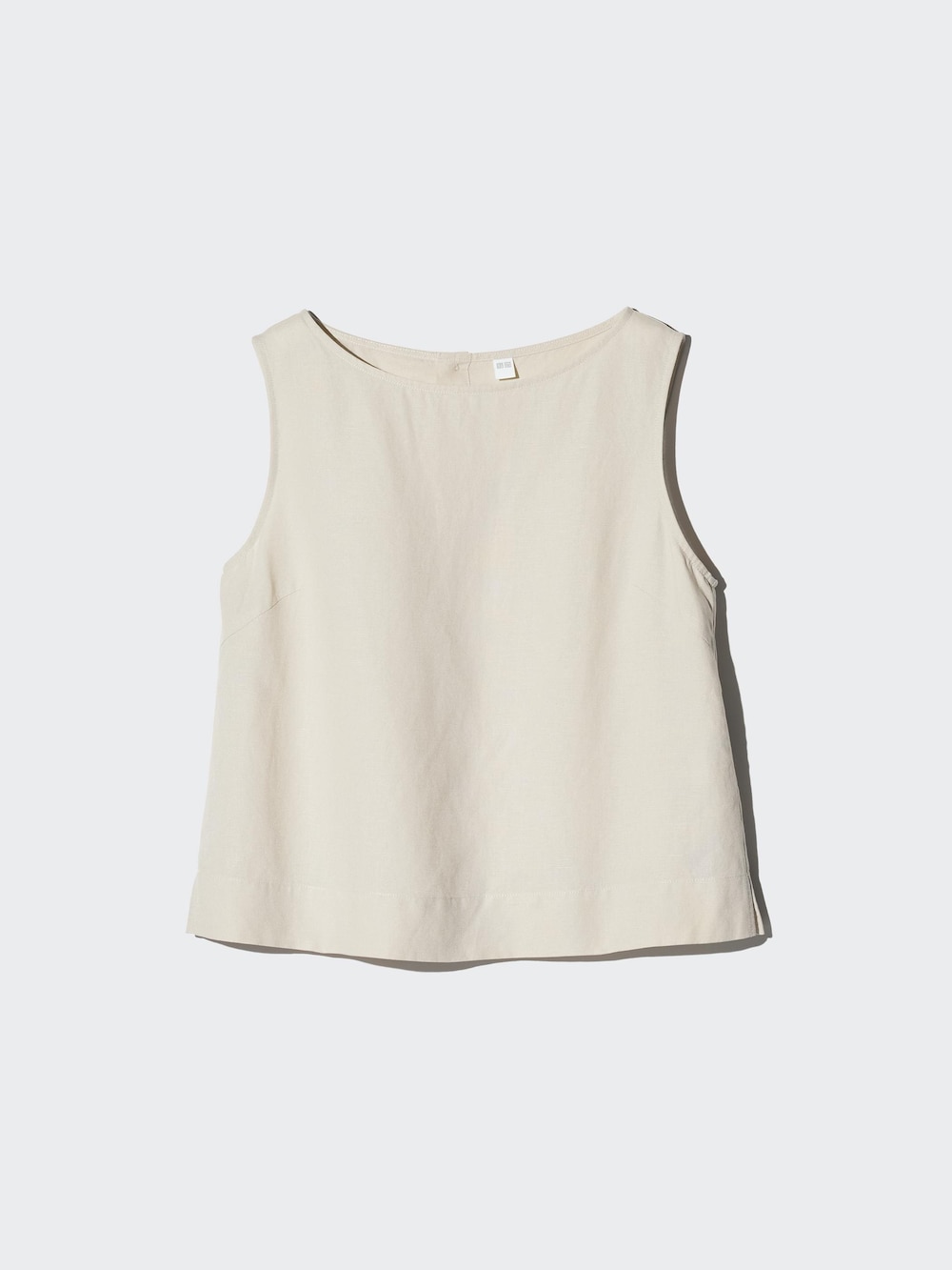 Uniqlo Linen Blend Blouse | Sleeveless — фото 6