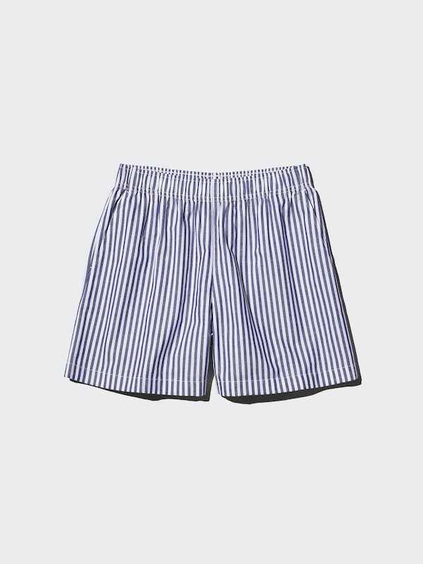 Cotton Easy Shorts (Striped)