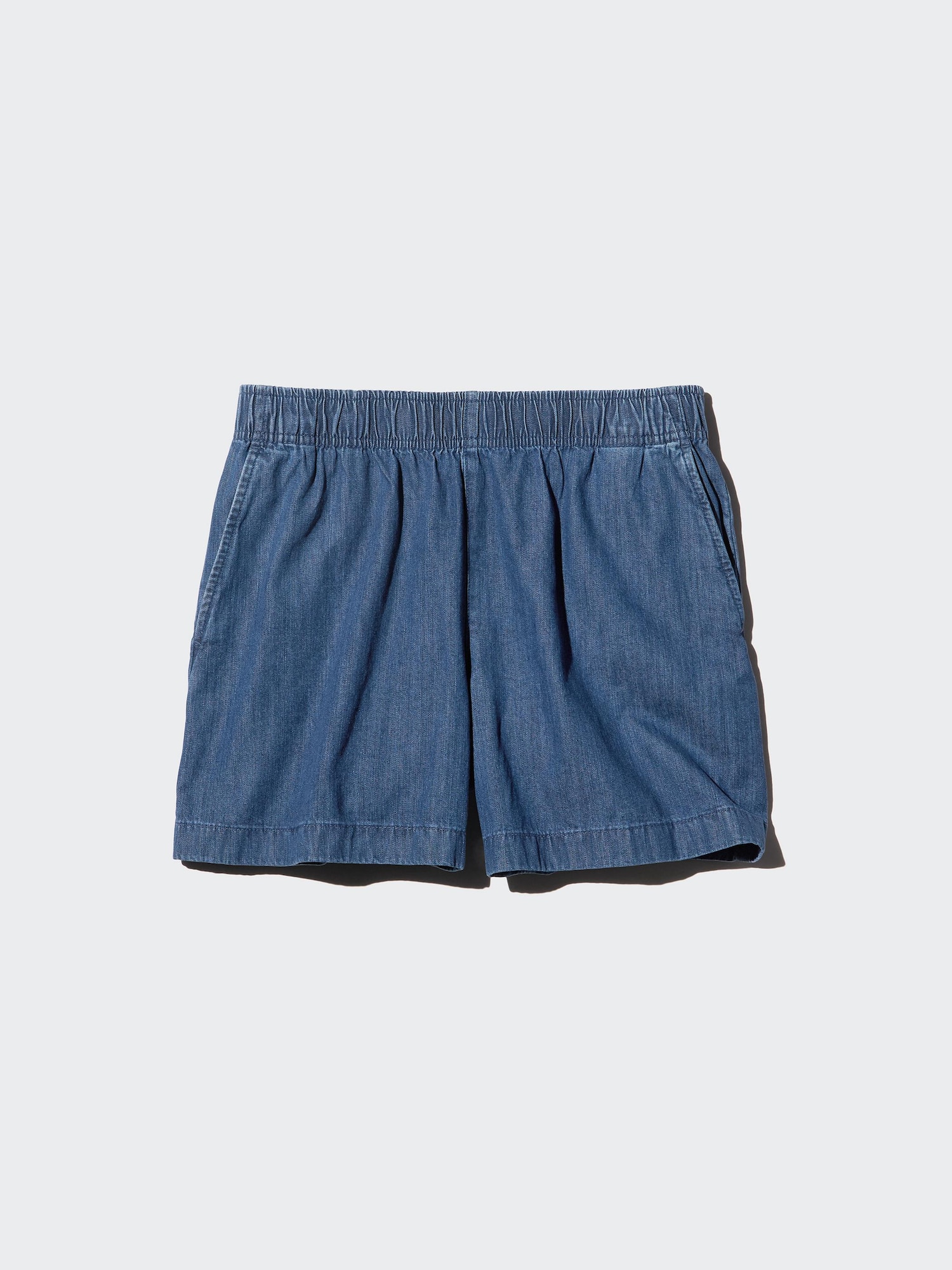 Women's Cotton Easy Shorts | Denim | UNIQLO US