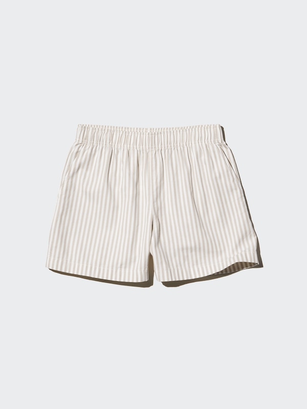 Cotton Easy Shorts | Stripe