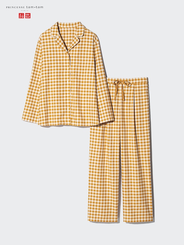 Flannel Pyjamas (Long Sleeve, Gingham)