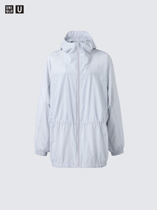 UV Protection Sheer Oversized Parka