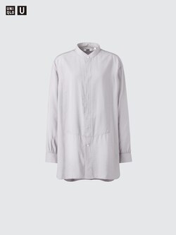 Chemisier Femme Manches Longues Uniqlo - Taille M - Noir - Occasion En Très Bon état
