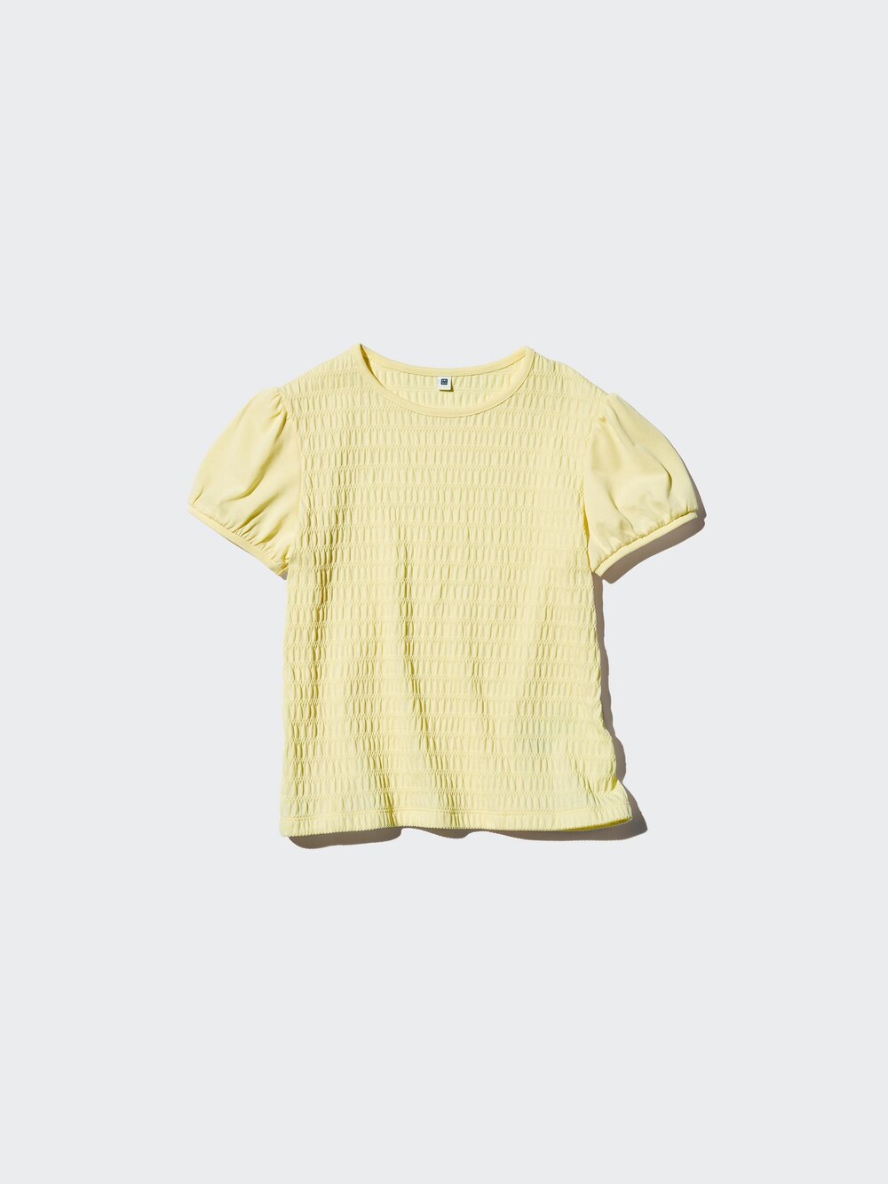 Uniqlo Puff Sleeve T-Shirt | Shirring — фото 4