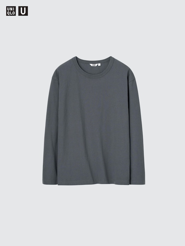 Washed Cotton T-Shirt | Long Sleeve