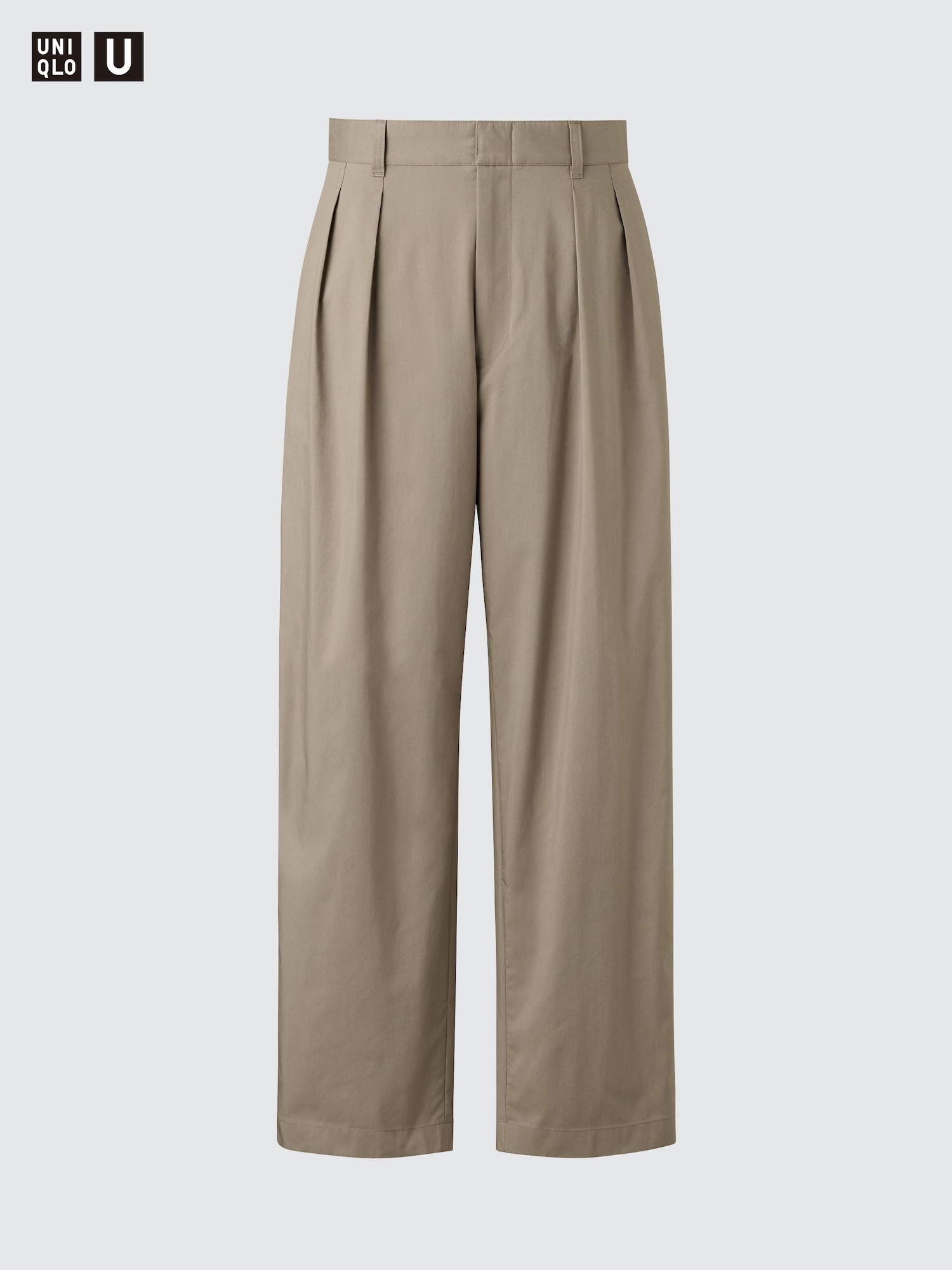 Men's Pleated Wide Pants | UNIQLO US