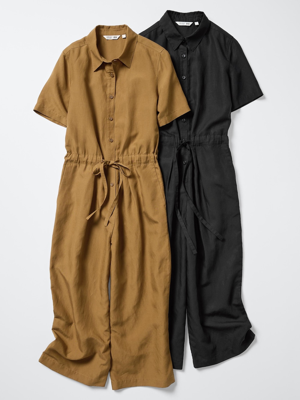 Женские комбинезоны Uniqlo Linen Blend Jumpsuit — фото 2
