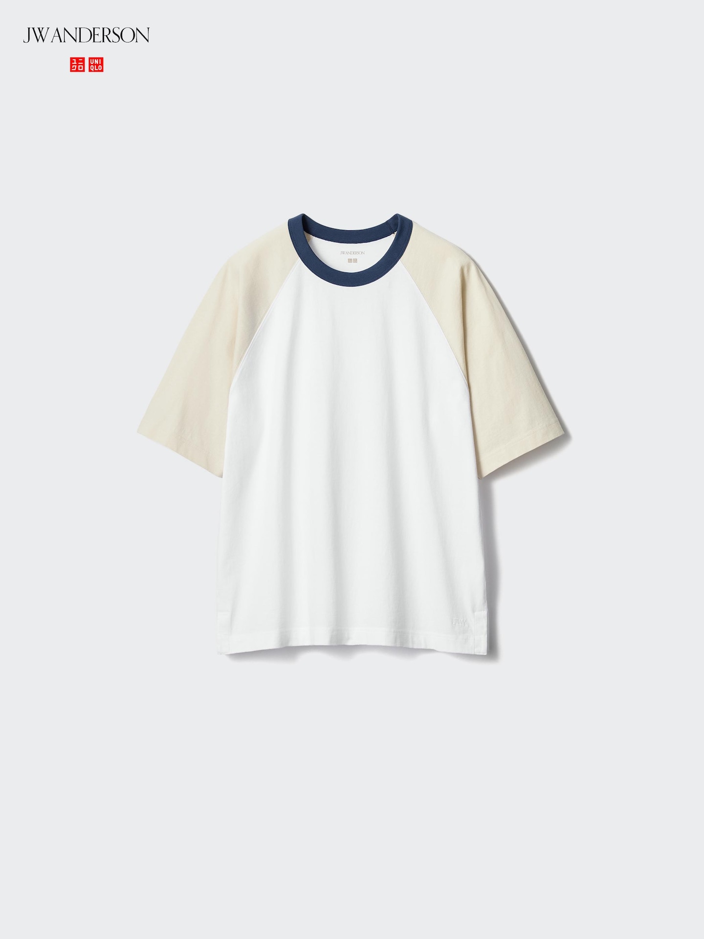 Футболка Uniqlo с рукавами реглан, цвет: Синий — фото 3