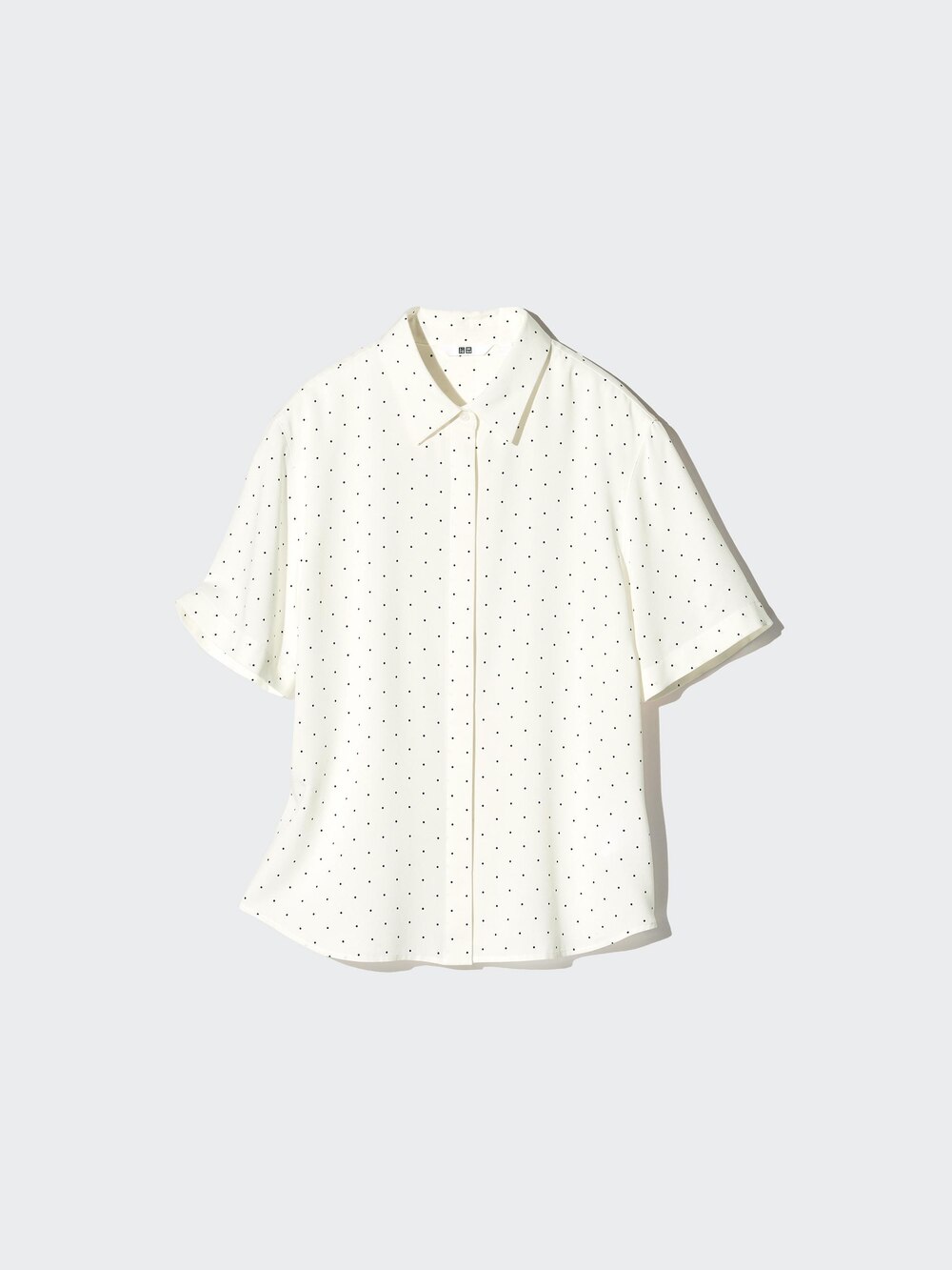 Uniqlo Rayon Short Sleeve Blouse | Dot — фото 2