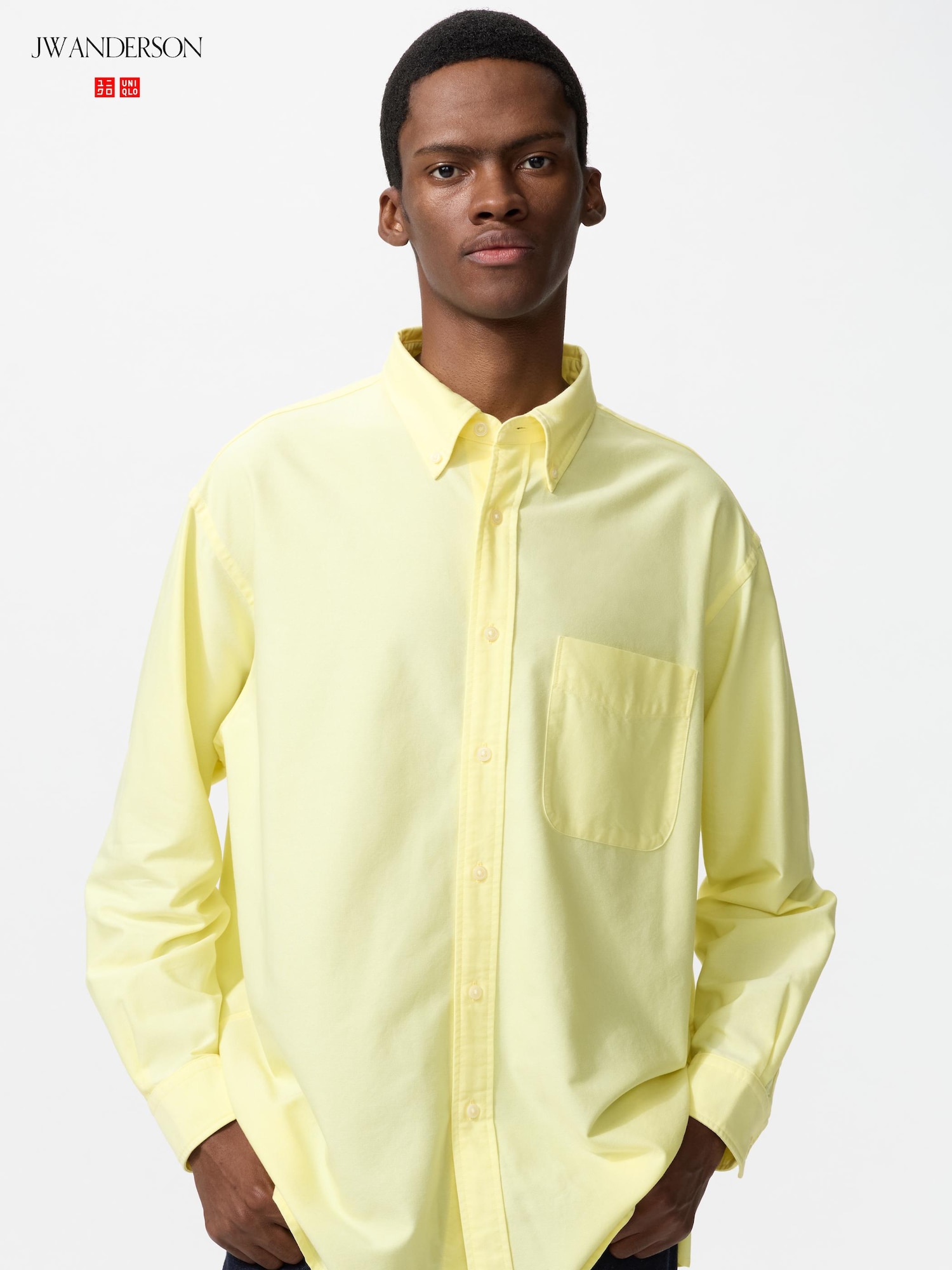 Uniqlo Oxford Shirt Striped Blue XS 3