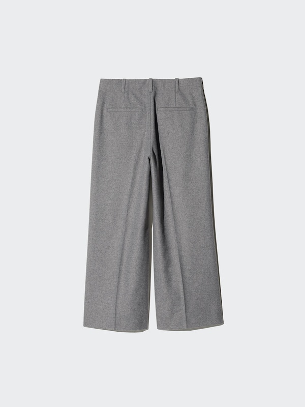 Wide Cropped Trousers