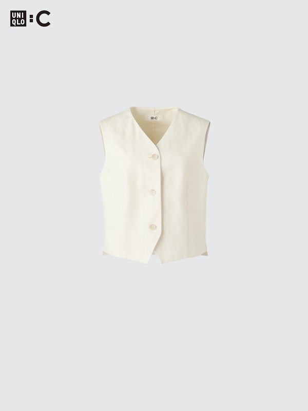 Premium Linen Vest
