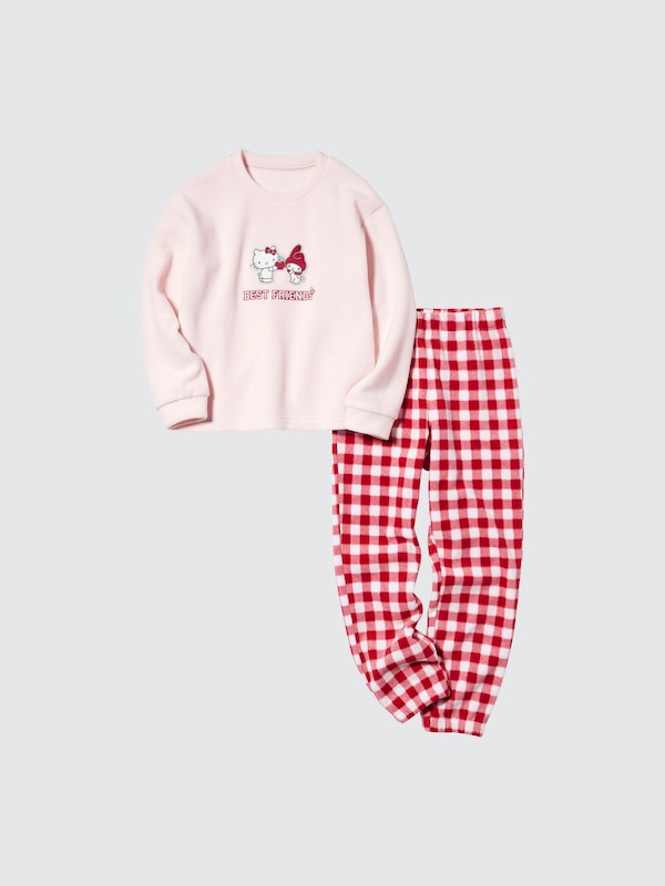 GIRLS Sanrio characters Fleece Set Long Sleeve