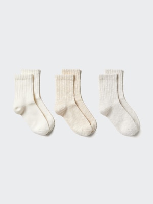 Socks (Crew Slub, 3 Pairs)