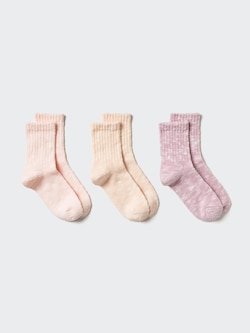 Socks (Crew Slub, 3 Pairs)