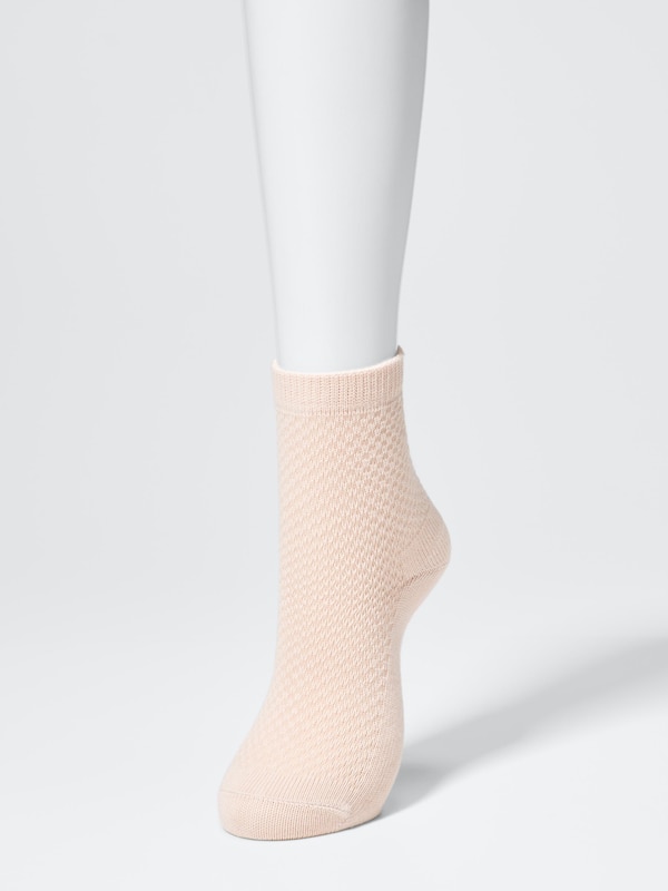 CHAUSSETTES MI-COURTES POPCORN (3 PAIRES)