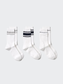 CHAUSSETTES DOUBLÉES ÉPAISSES (3 PAIRES)