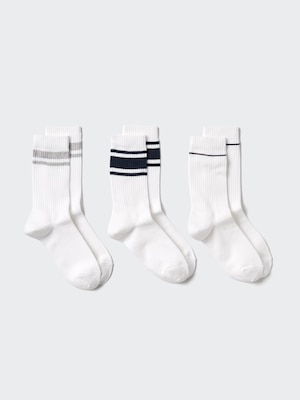 Socks Ribbed Line (3pk)