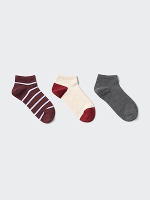 Short Socks | 3 Pairs | Striped