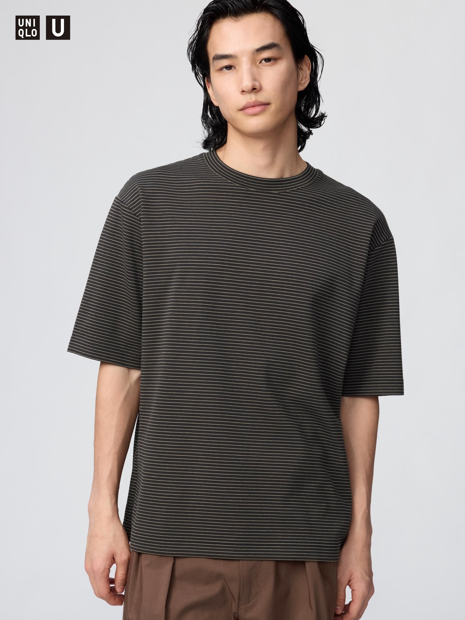 UNIQLO AIRism Cotton Oversized T-Shirt Red 2XL 7