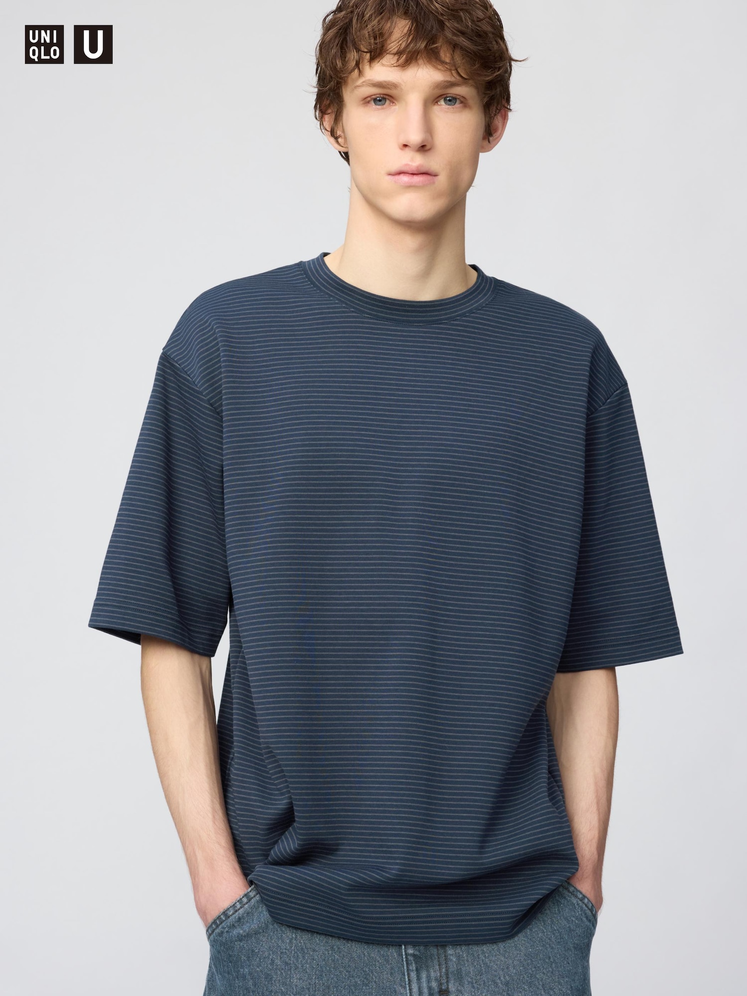 UNIQLO AIRism Cotton Oversized T-Shirt Red 2XL 6