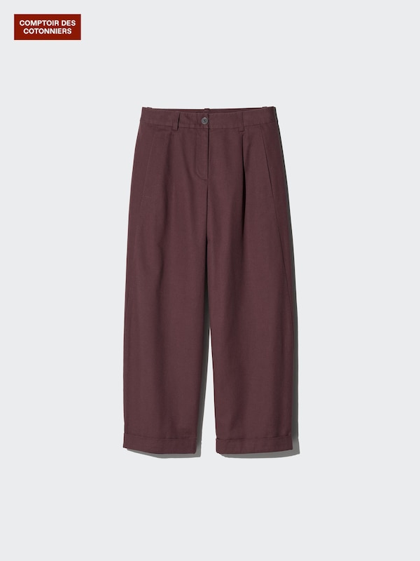 Cotton Baggy Trousers