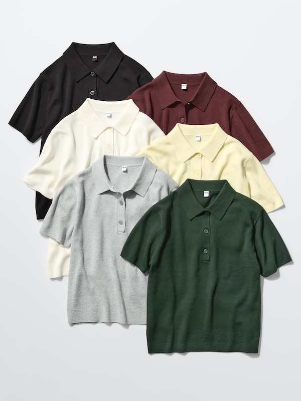 Polo Short Sleeve Sweater