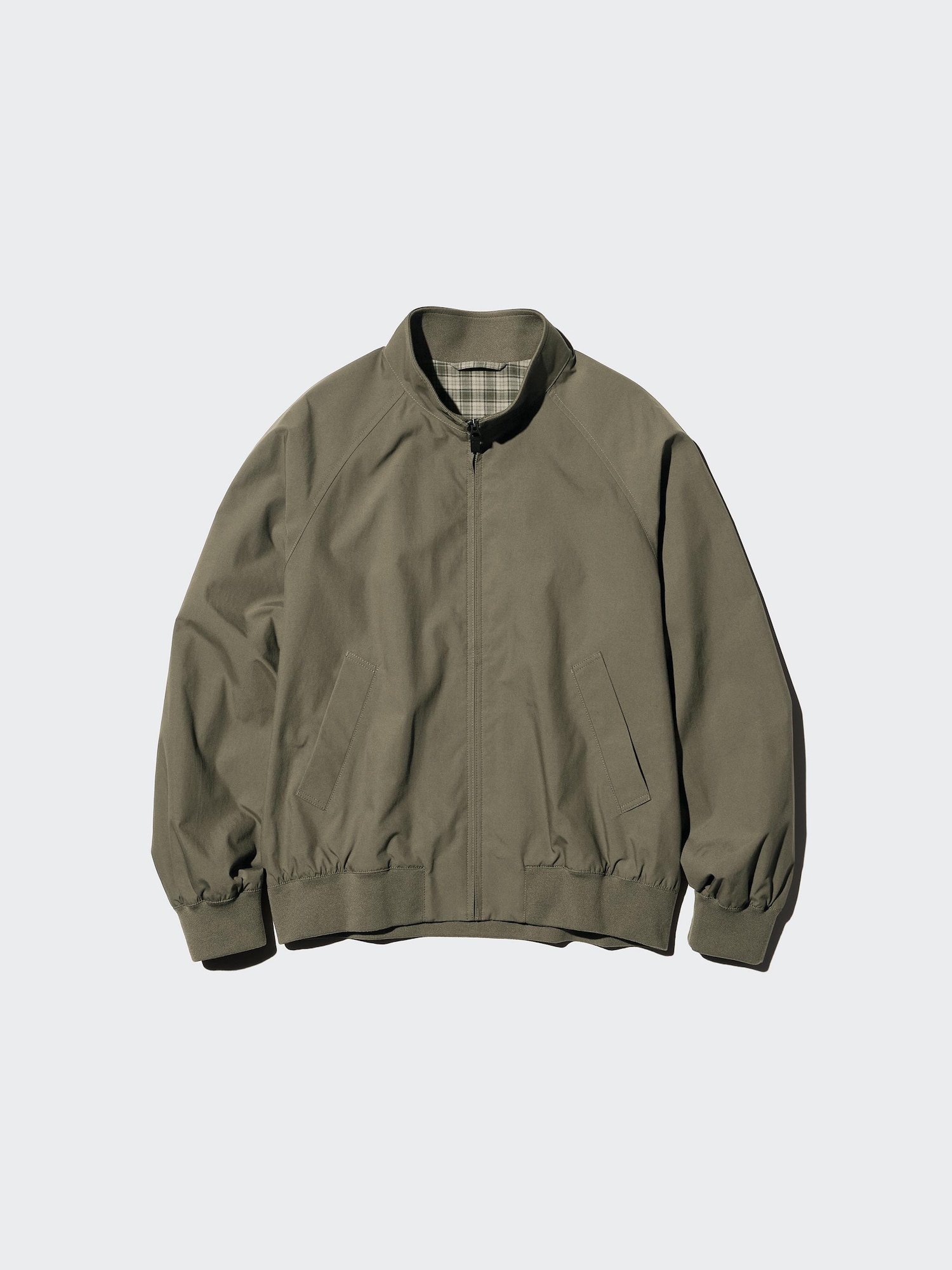 Uniqlo Harrington Jacket Olive 3XL