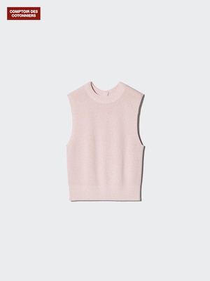 Mercerised Cotton Jumper (Sleeveless)