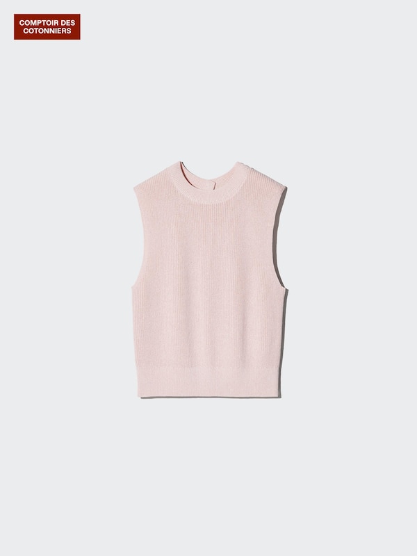 Mercerised Cotton Jumper (Sleeveless)
