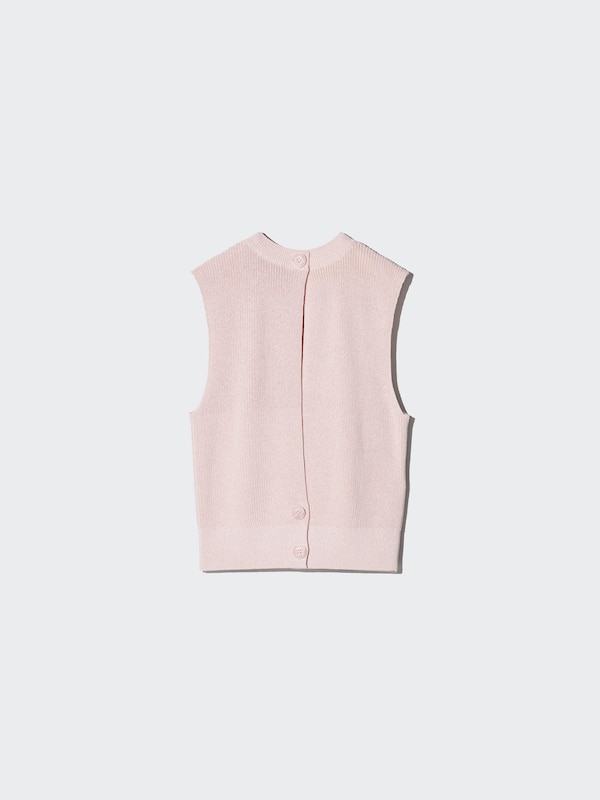 Mercerised Cotton Jumper (Sleeveless)
