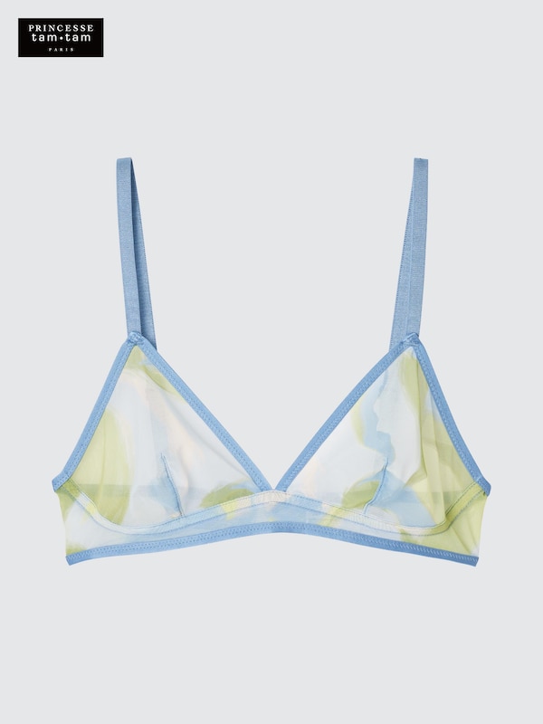 Wireless Bra (Mesh, Printed)