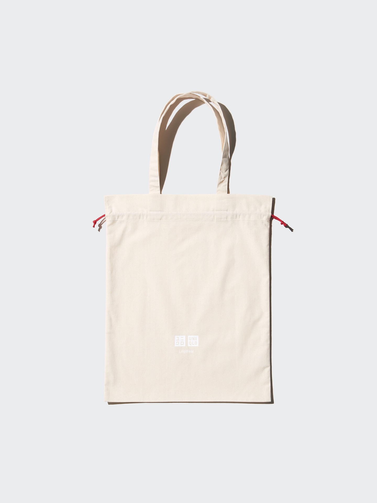 Сумка Uniqlo Gift, цвет: Молочный белый — фото 2