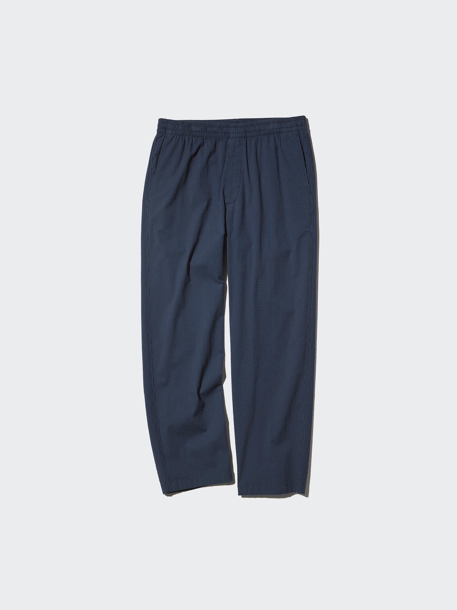 Unisex Stretch Easy Ankle Pants | Seersucker | UNIQLO US