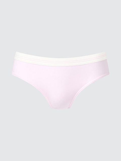 Uniqlo - Culotte (Taille Basse, Lignes) - Rose - M