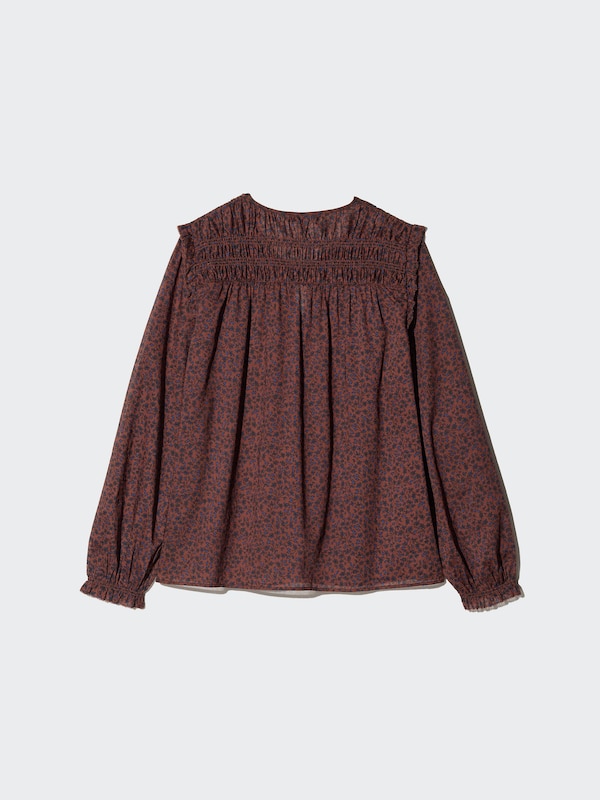 Light Cottton Shirring Blouse