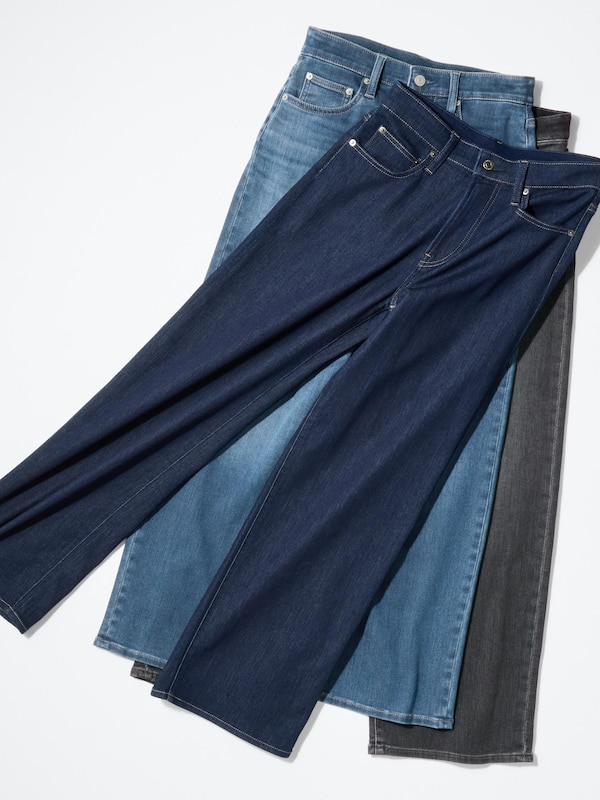 Ezy Wide Straight Jeans | Tall