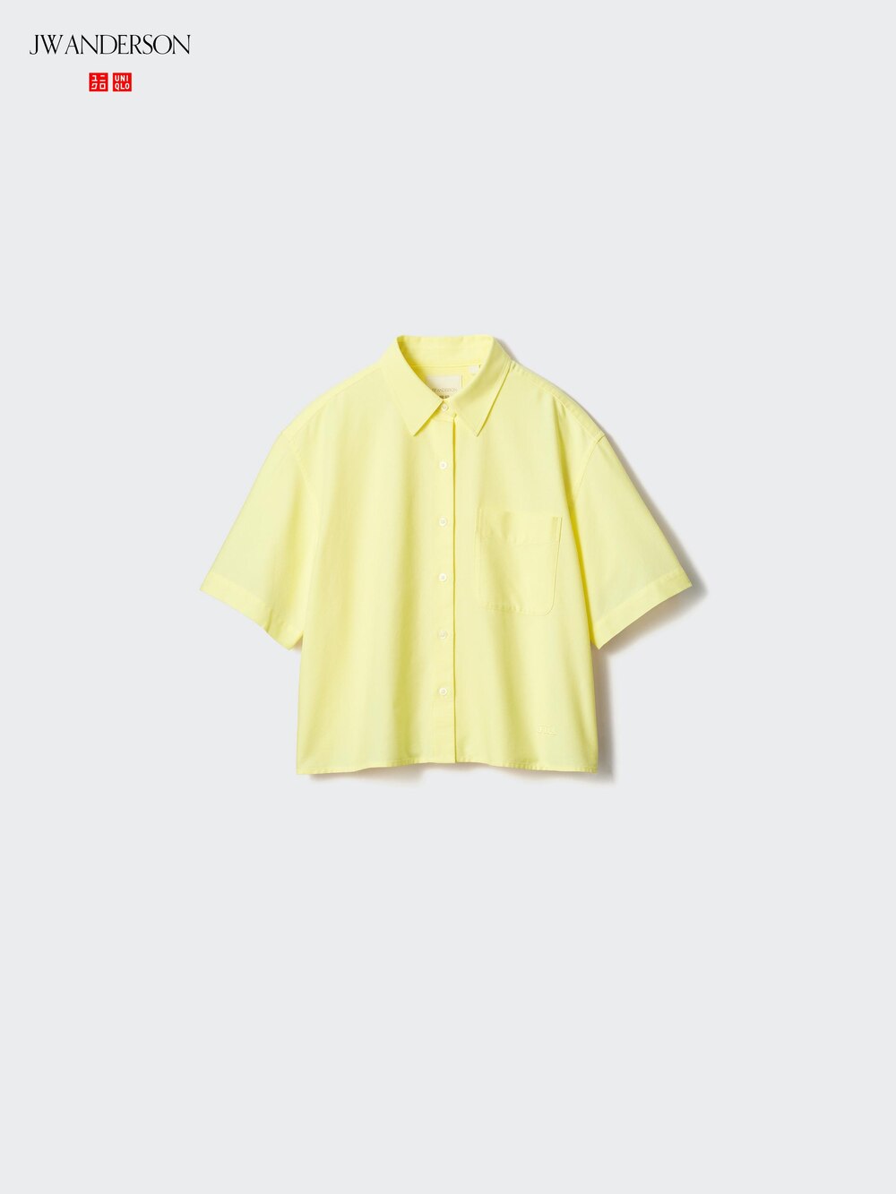 Uniqlo Oxford Boxy Shirt | Short Sleeve — фото 5