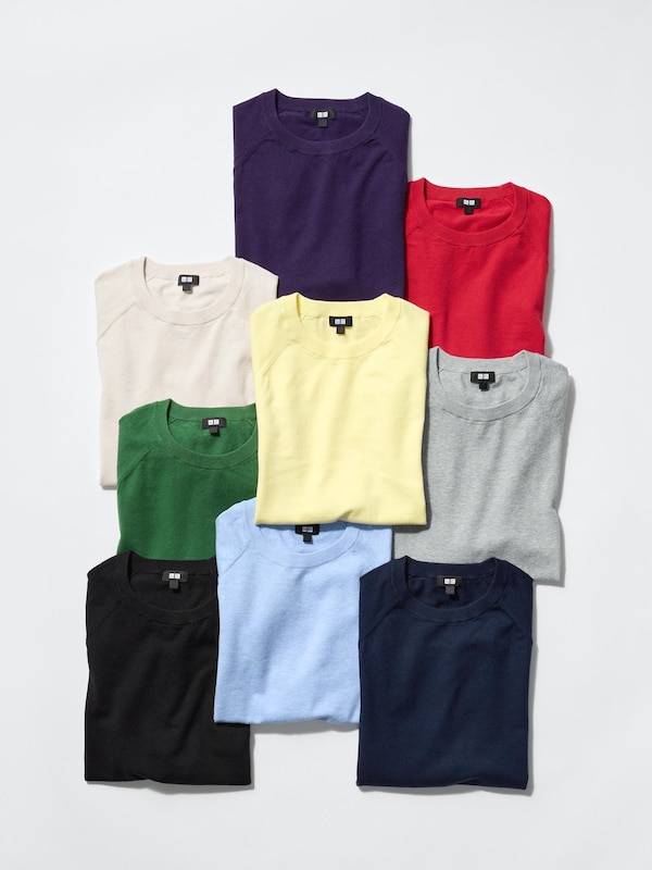 Washable Cotton Crew Neck Jumper