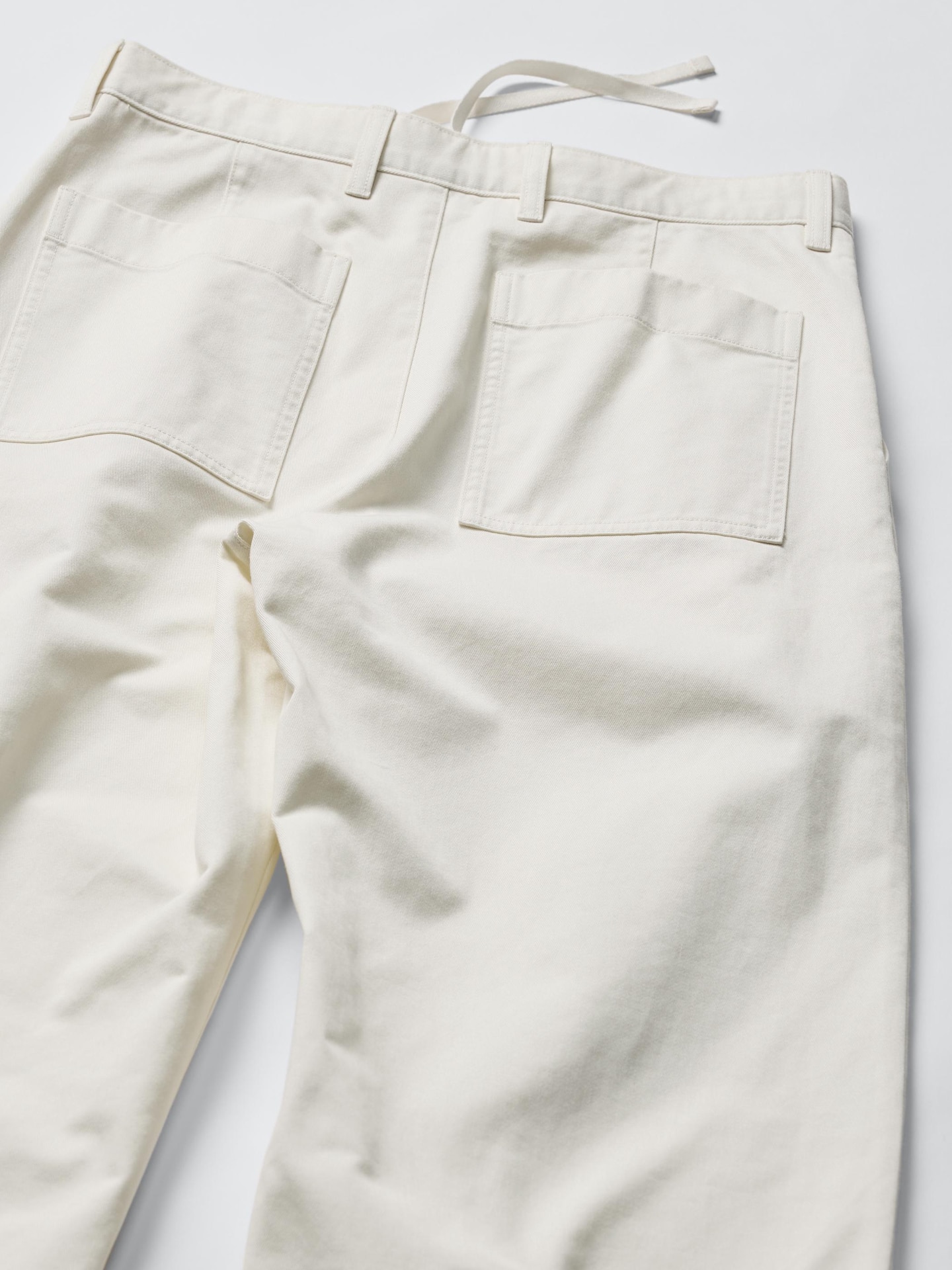 Брюки-бочки Uniqlo Barrel, цвет: Бежевый — фото 6