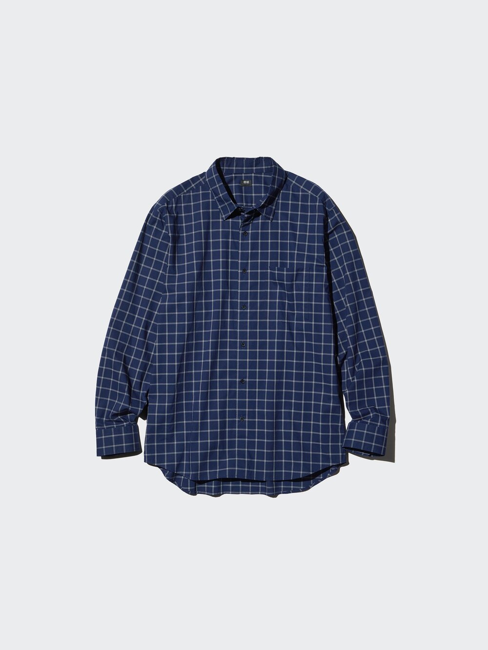 Uniqlo Broadcloth Shirt | Regular Collar | Checked — фото 4