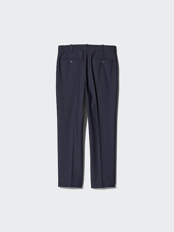Smart Ankle Pants | Pleated