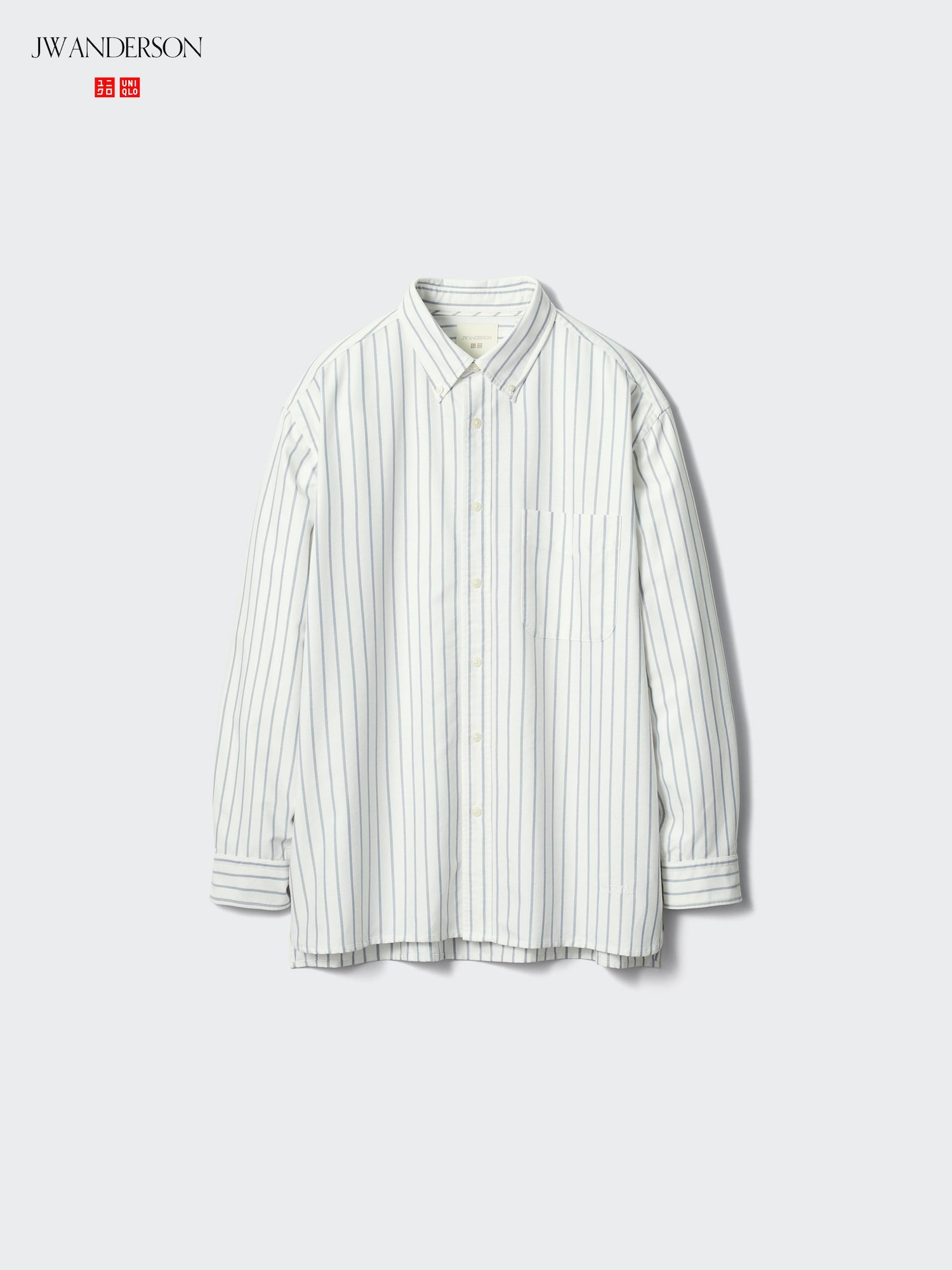 Uniqlo — Oxford Oversized Shirt (Striped)