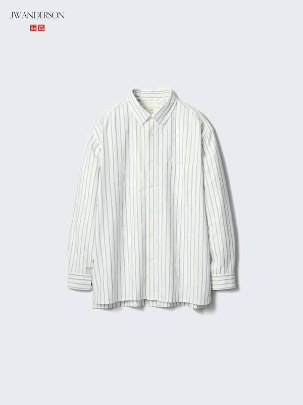 Oxford Oversized Shirt | Striped