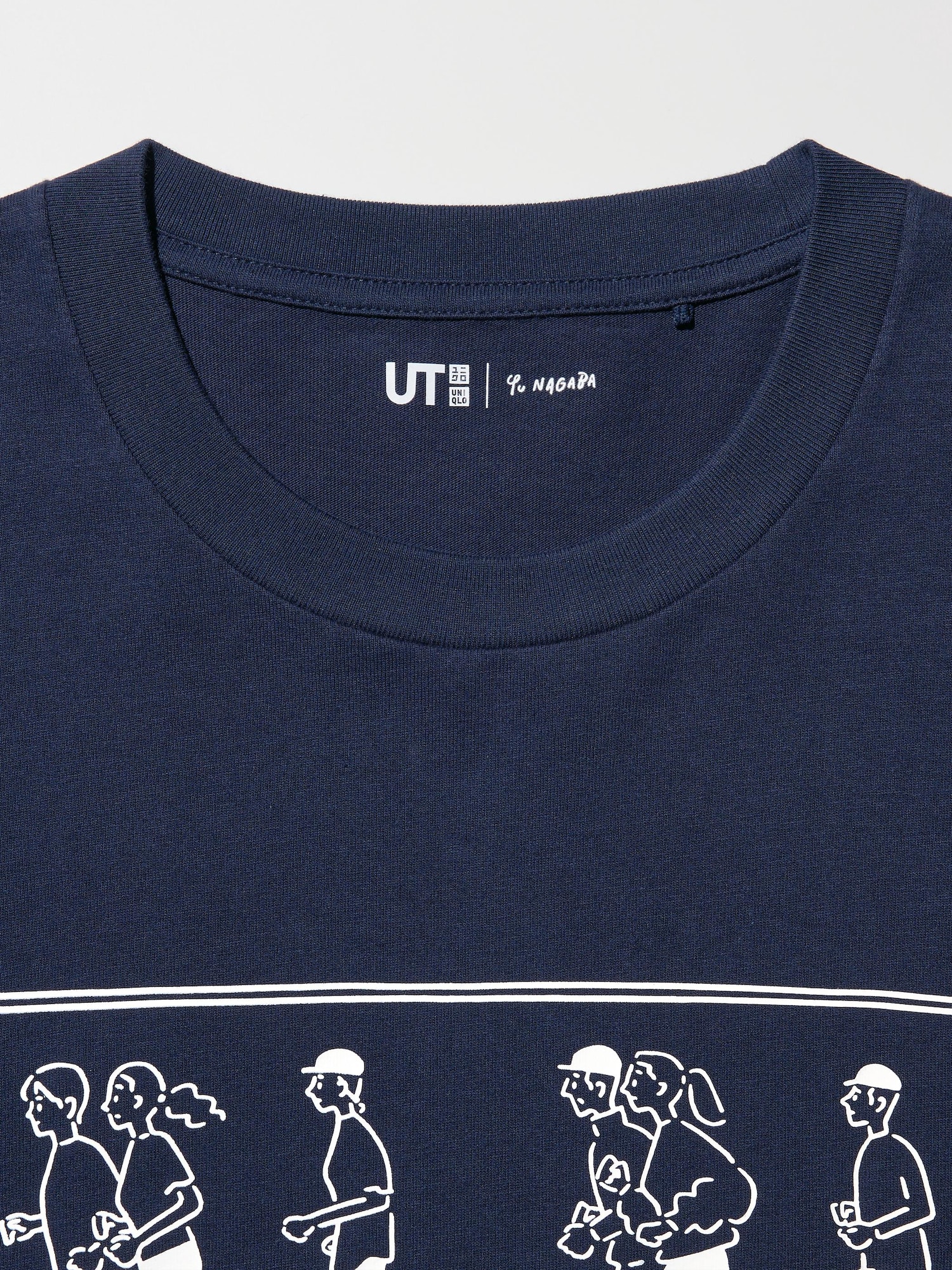 Tシャツ(半袖/袖なし) YU NAGABA Osuwari Design T-shirt Men's Yu Nagaba UT Graphic T-Shirt | UNIQLO UK