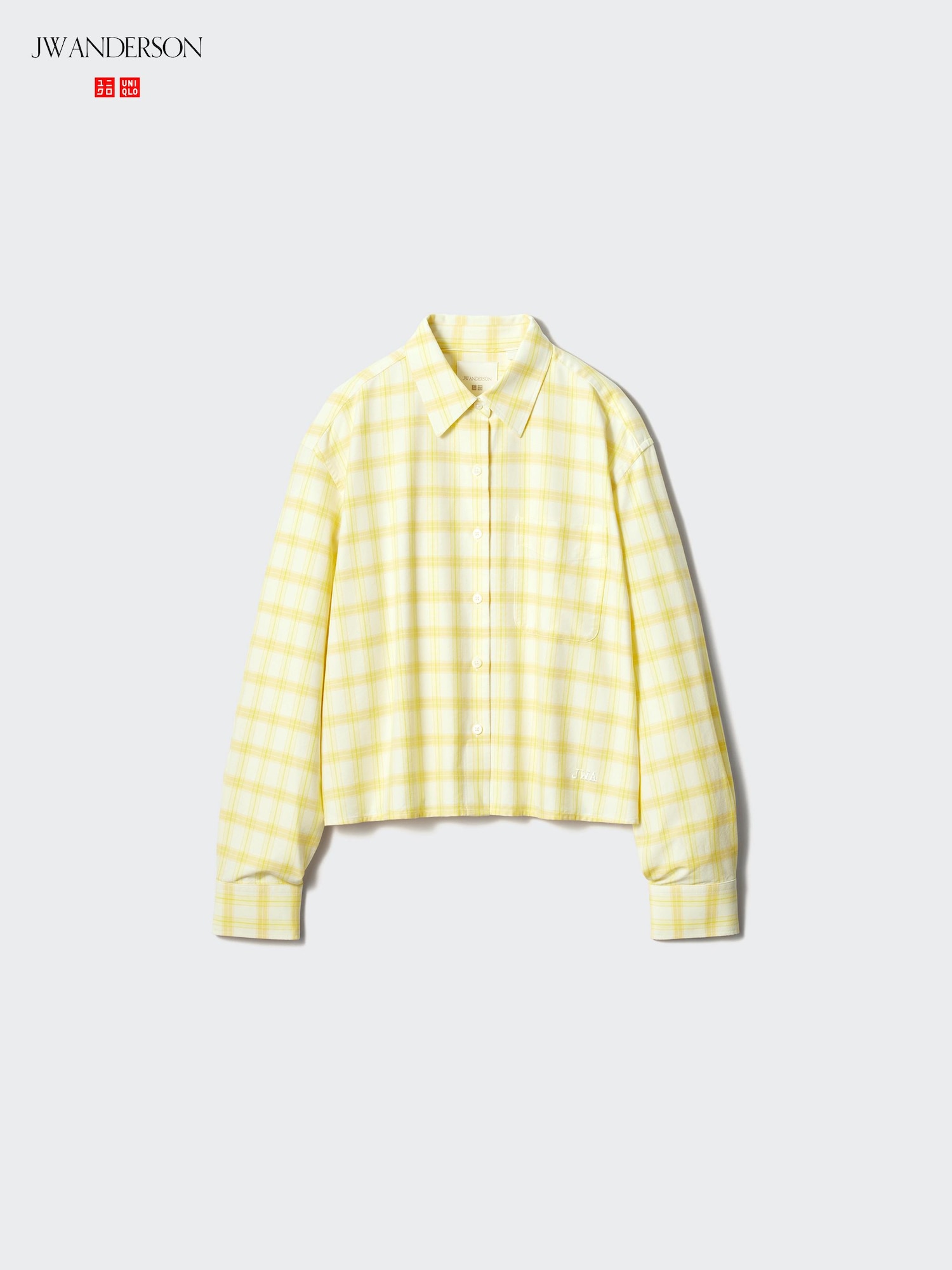 ming ページ Women's Oxford Boxy Cropped Shirt | Checked | UNIQLO US