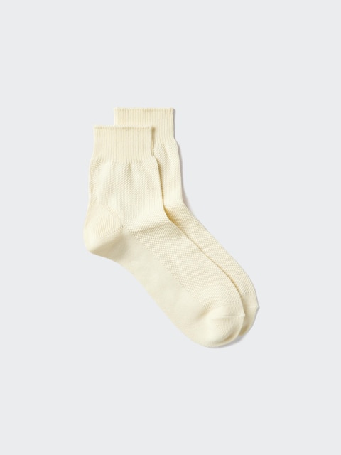 Мужские носки Uniqlo Pique Half Socks