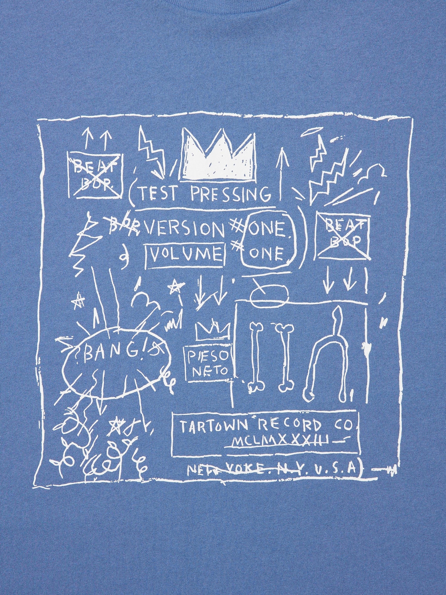 Unisex NY POP ART UT Graphic T-Shirt | Jean-Michel Basquiat