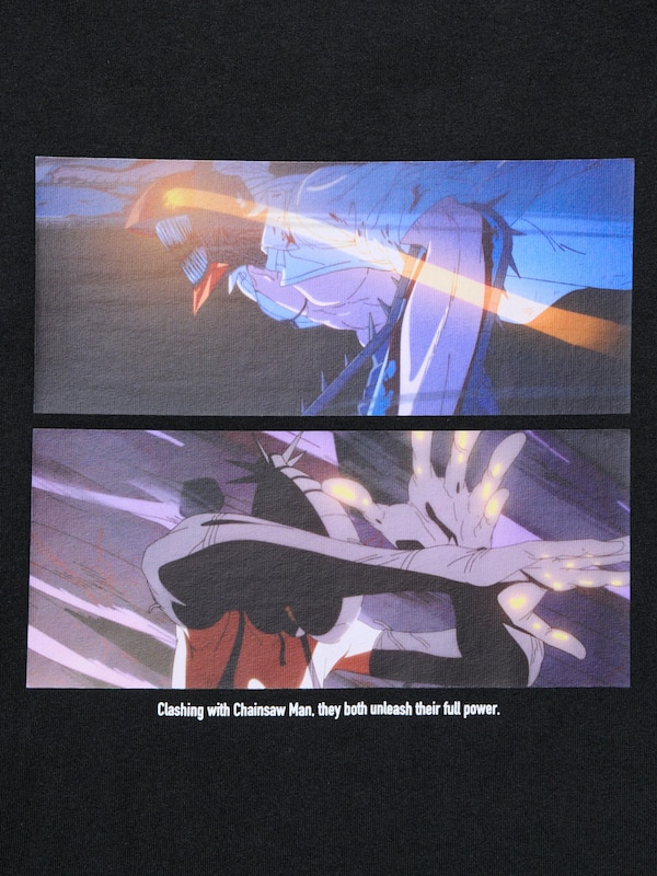 Anime Chainsaw Man UT Graphic T-Shirt