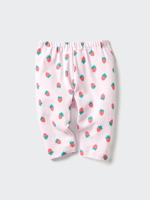 Укороченные леггинсы Uniqlo Baby AIRism | Фруктово-розовый